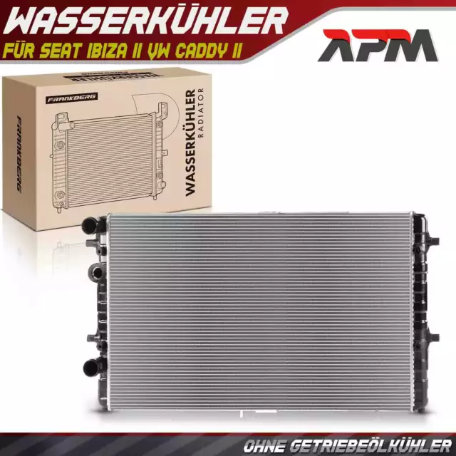 Kühler Wasserkühler Motorkühler Schaltgetriebe für Seat Ibiza II VW Caddy II