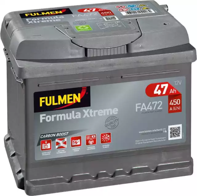 Batterie Fulmen Formula Xtreme 47Ah/450A (FA472)