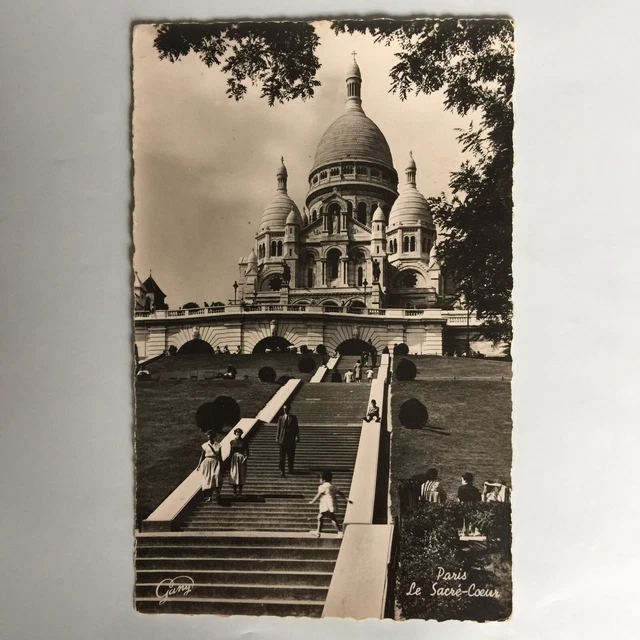 France Paris Le Sacre-Coeur Sacret Heart Basilic Montmartre Carte Postale