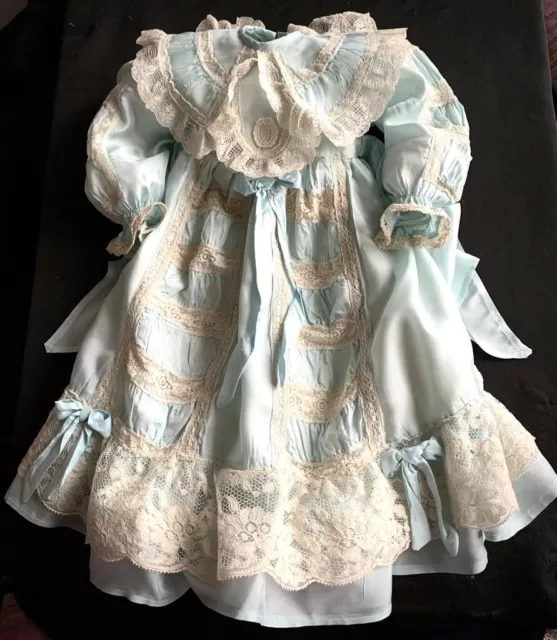 Gabriella's Doll Dress for app 29-30 "Antique Doll Bru Jumeau Bisque French