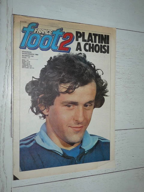 Magazine Mondial Spécial Platini 1980 – Carrière ASSE Nancy Joeuf – Édition Originale