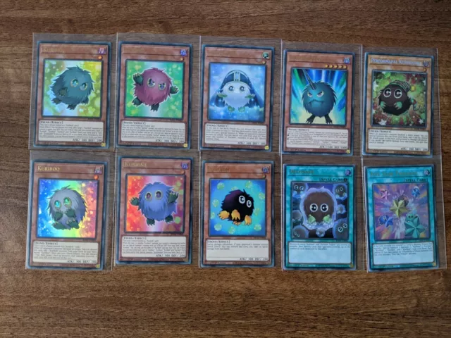 Yu-Gi-Oh |  10 CARD KURIBOH SET BROL | 9 ULTRA  1 SECRET | BROL