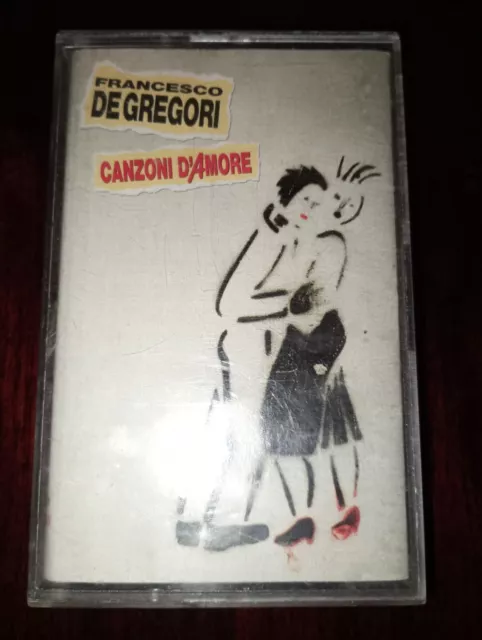 FRANCESCO DE GREGORI "Canzoni D'Amore" 1992/COLUMBIA cassette