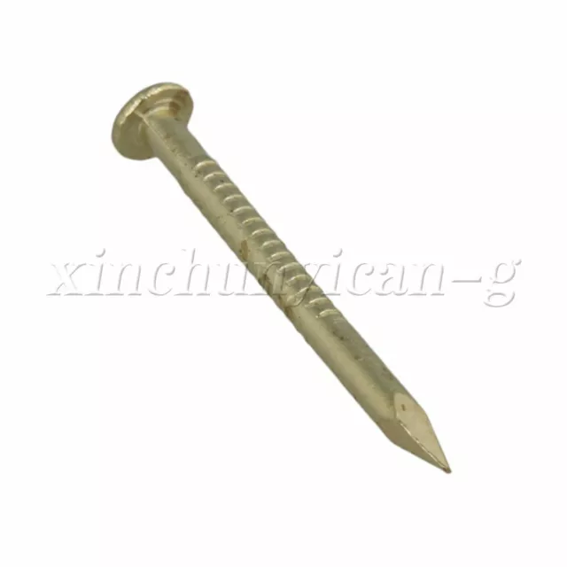 18mm Round Head Antique  Copper Furniture Miniature Screws Pack of 100 2