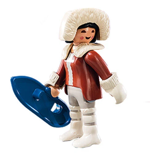 Original PLAYMOBIL Figurines 6841 - Série 10 Fille - Eskimo