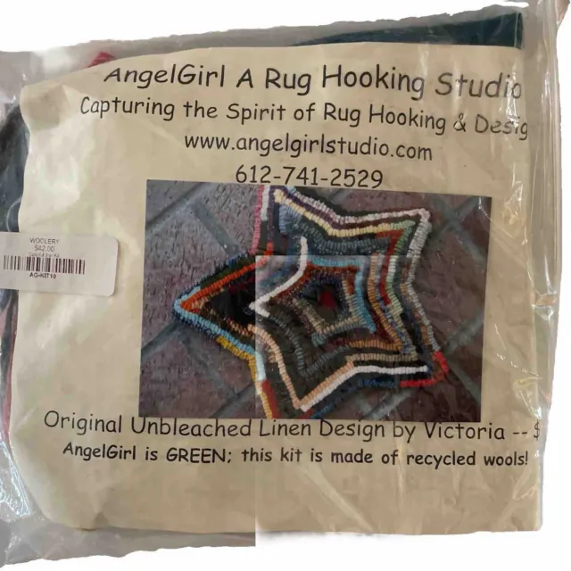 Kit de enganche de alfombras AngelGirl, estrella colorida, kit AG 10