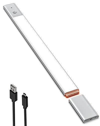 Under Cabinet Lights Closet Lights,48 LED Motion Sensor Light Indoor 5000K