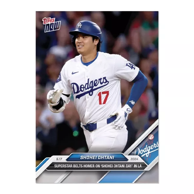 2025 TOPPS NOW MLB 202 Shohei Ohtani Los Angeles Dodgers VORVERKAUF