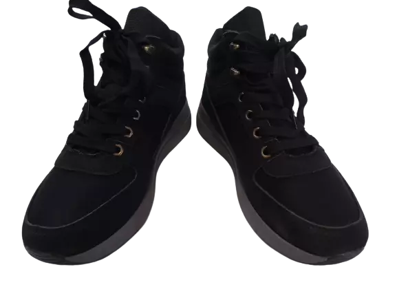 Herren Sneaker Boots  Schwarz OVP Schnürstiefel Neu Stiefelette