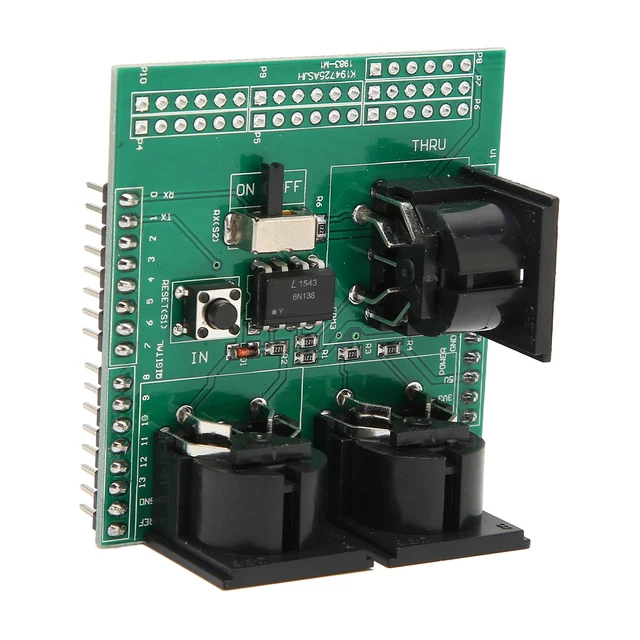 Carte Adaptateur MIDI Anti-Boucle De Terre Module Adaptateur MIDI Facile