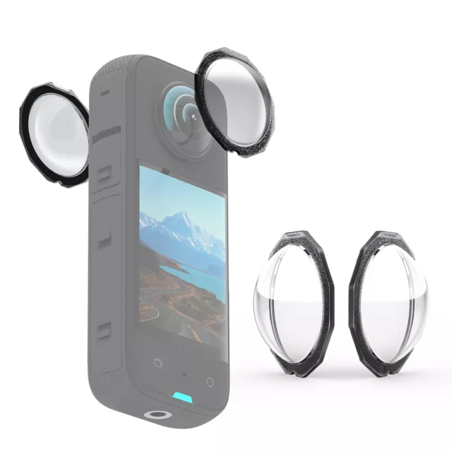 Nuevo Para Insta360 X3 Protector Lentes Adhesivas Protector Deportes Cámara Accesorios