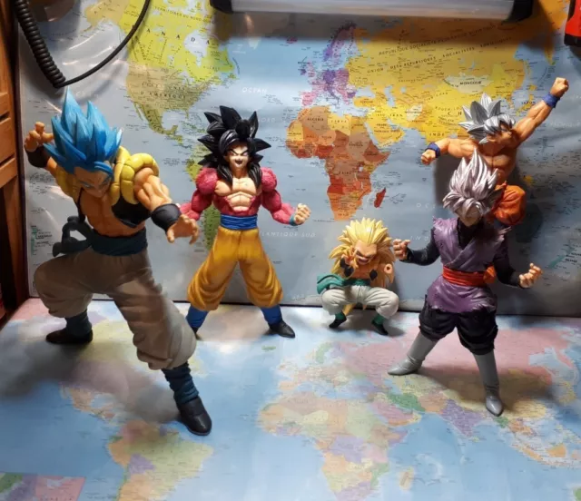 Gros Lot DBZ Figurine Sangoku,Gotrunk,Gohan.../ Lot DRAGON BALL Z Occasion