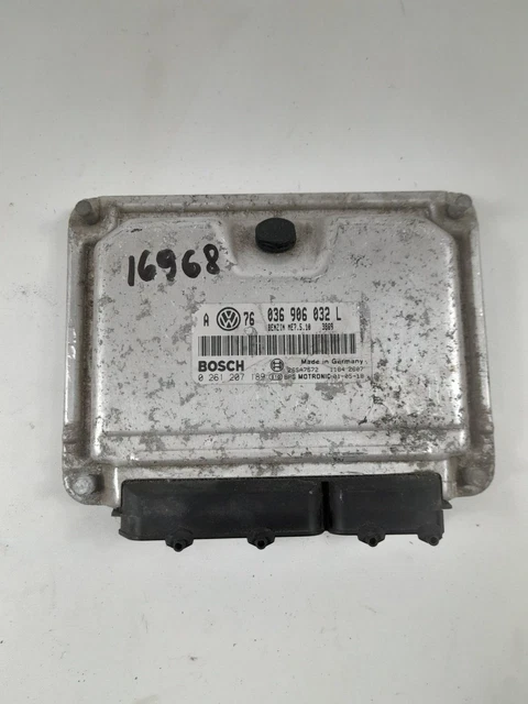 ORIGINAL VOLKSWAGEN ENGINE control unit ECU 036906032L 0261207189 £26. ...