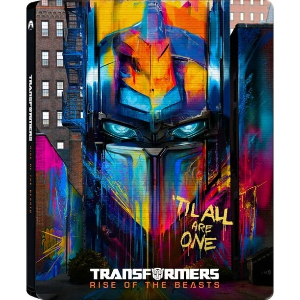 TRANSFORMERS RISE OF The Beasts Steelbook (4k & Blu Ray) PREORDER No