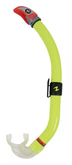 AngebotsKracher - Aqualung Schnorchel AIR Silicon - Farbe: hot lime