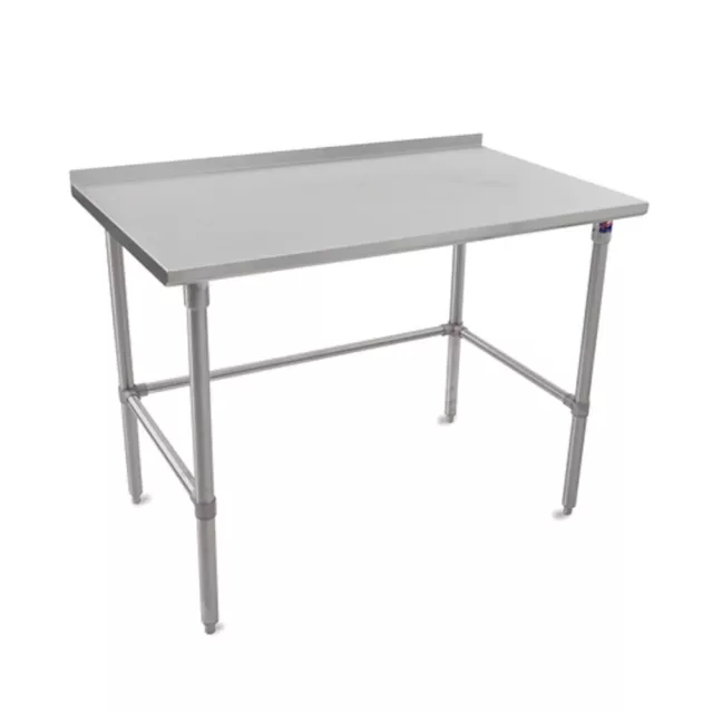 John Boos ST6R1.5-24108GBK 108"W x 24" D Work Table