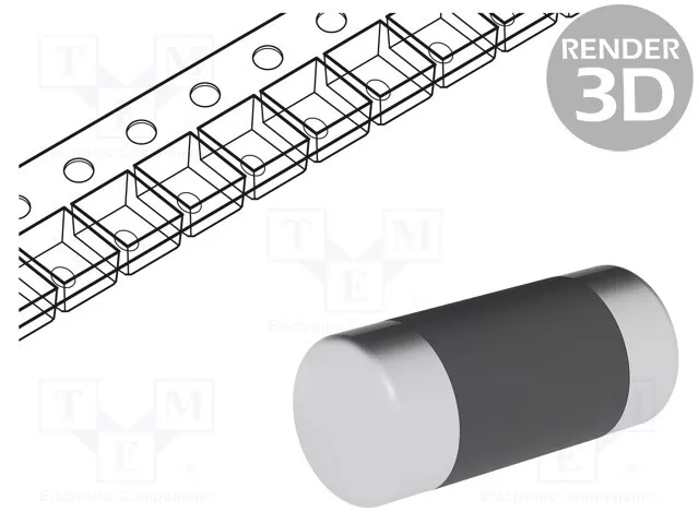 Résistance : Métal Film 11kΩ 0,4W SMD 1% CSRV0204FTDG1102 Résistances SMD Mini