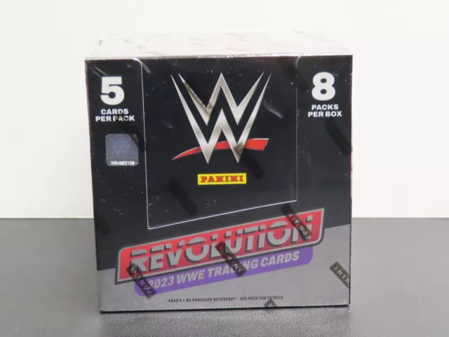 2023 Panini Revolution WWE Wrestling Factory Sealed Hobby Box