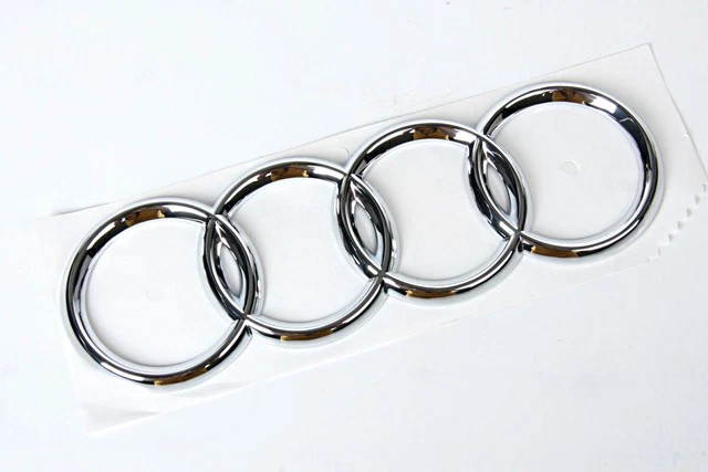 Audi Originale Scritta S6 A6 Tuning Emblema Cromato Portellone Posteriore Tipo Segno