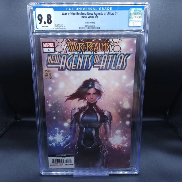 War of the Realms New Agents of Atlas #1 CGC 9.8 Jeehyung Lee 1st Luna Snow