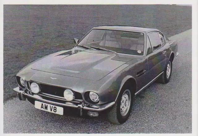 carte postale - ASTON MARTIN V8 COUPÉ de 1973 - 10X15 CM