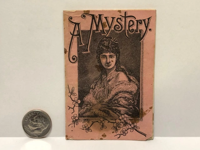 1880's "A Mystery" Booklet Piso's Cure for Consumption Catarrh