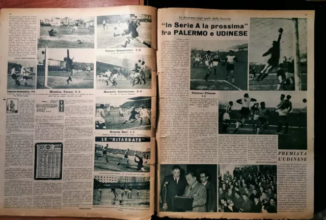 IL CALCIO E IL CICLISMO ILLUSTRATO 8 marzo 1956 rivista sport vintage d'epoca 2