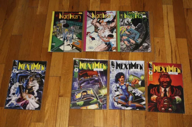 Next Men John Bryne's #3 4 5 & 23 & 27 28 29 Comic Book Lot Dark Horse