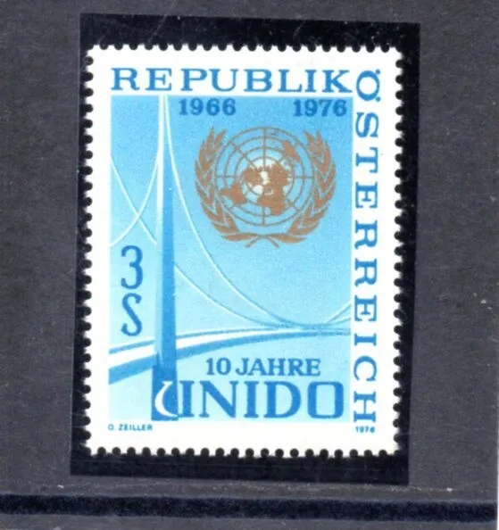 1976, ANK 1548, 10 Jahre UNIDO - Organisation für industrielle Entwicklung