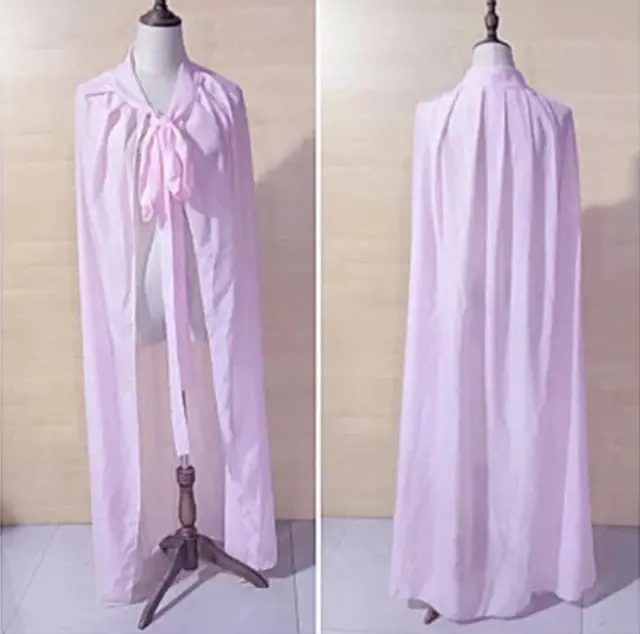 Women Chiffon Cloak Cape Cosplay Jacket Fancy Dress Long Chinese Robe Retro