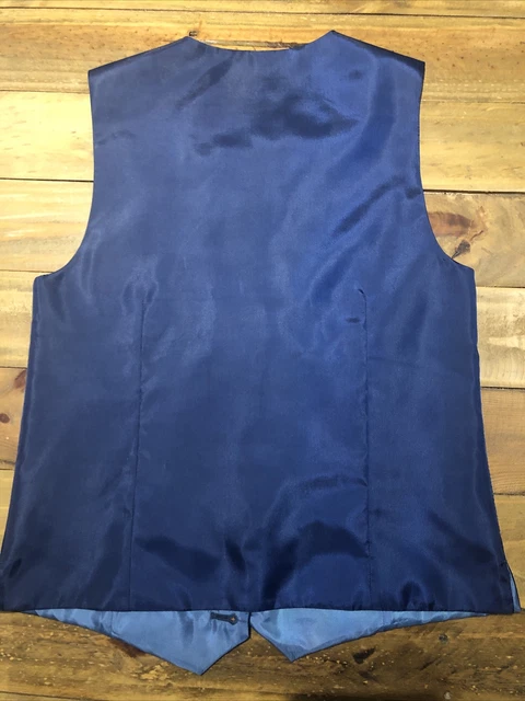 Boys Navy 3 Piece Suit With Tie.  John Lewis Age 13/14 6