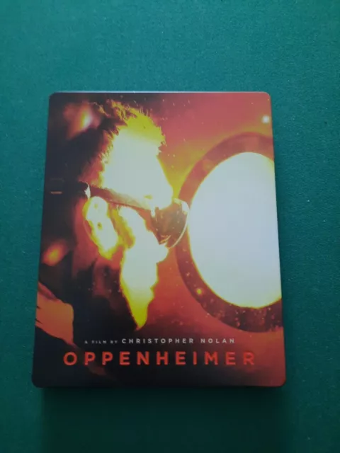 Steelbook Blu Ray 4k Oppenheimer