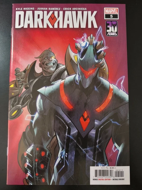 ⭐️ DARKHAWK #5a (2022 MARVEL Comics) VF/NM Book