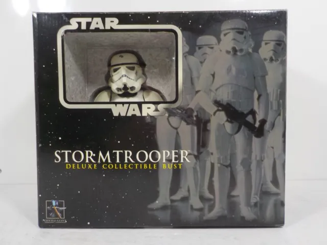 A0122 Gentle Giant Studios Star Wars Stormtrooper Deluxe Collectible Bust