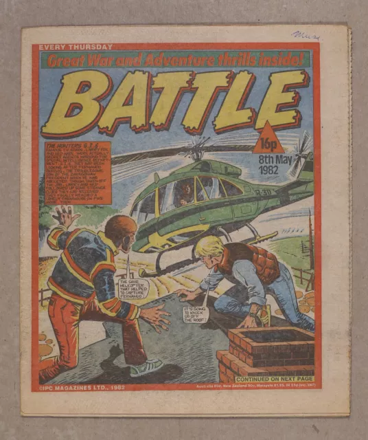 Battle May 8 1982 VG/FN 5.0 Low Grade