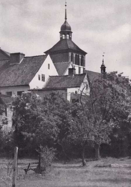 Bartenstein/ Bartoszyce- Blick auf die Pfarrkirche (Ostpreußen) 1931