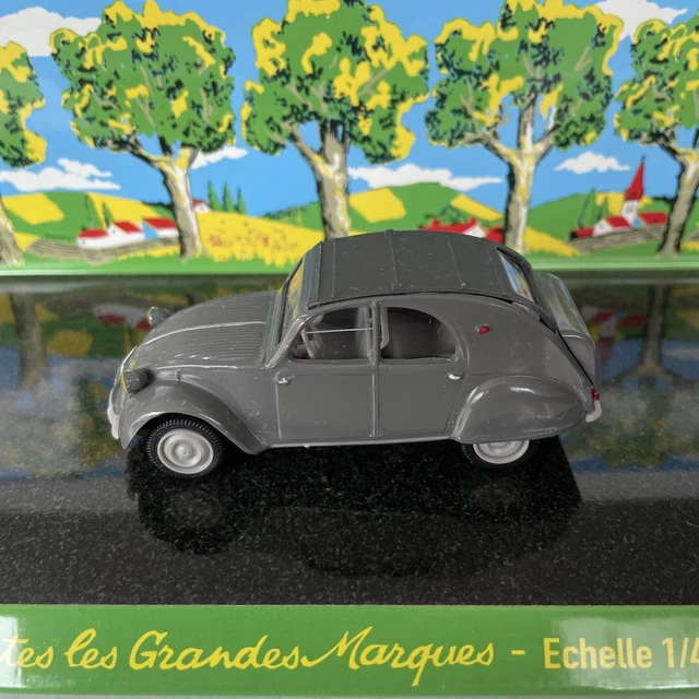 Modèle Réduit 2 CV Citroën Gris Norev 1/43 - échelle 1:43, Métal - Année 2022, Occasion