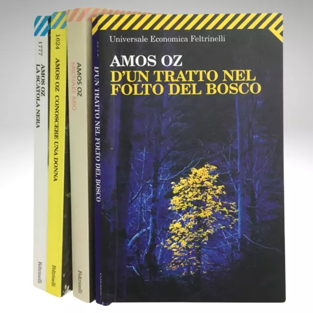 Amos Oz Lotto Libri Feltrinelli 4 Romanzi Universale Economica Erotici Tascabili