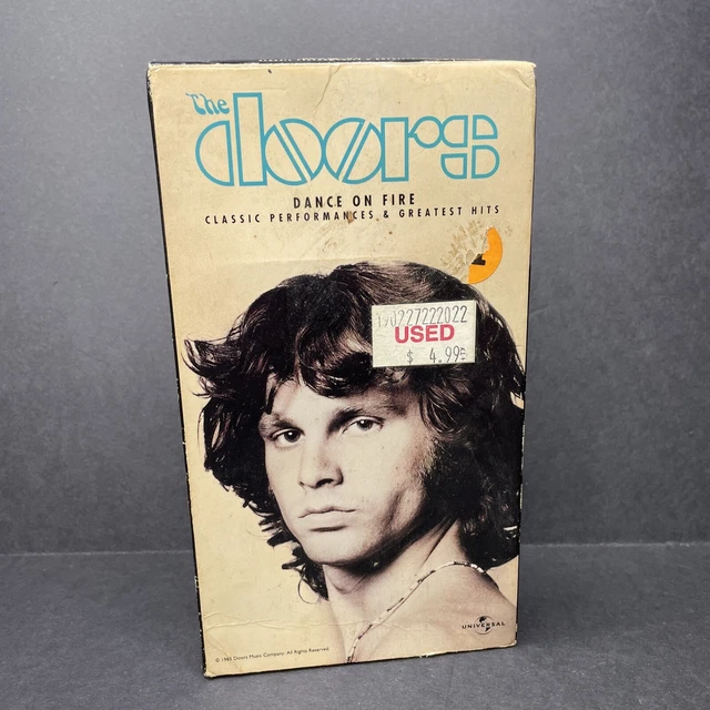 THE DOORS, DANCE On Fire (VHS, 1997) Light My Fire, Break On Through