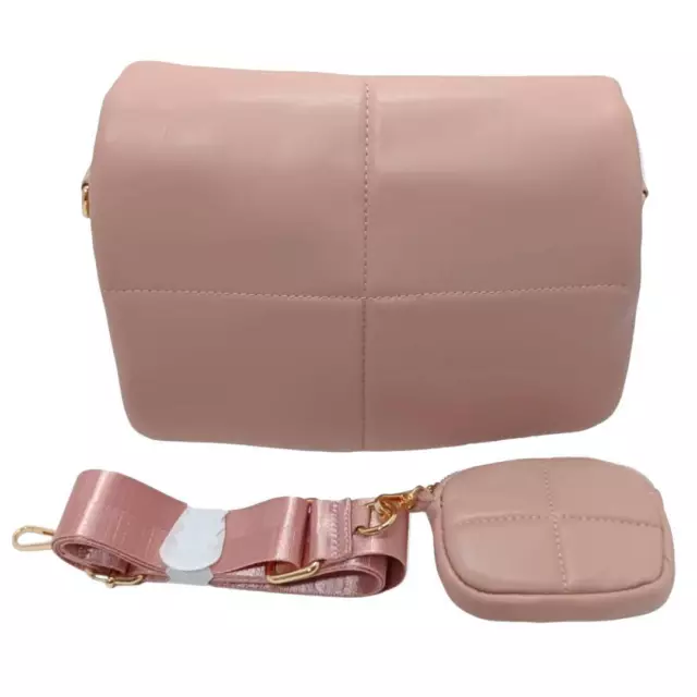 Bolso Bandolera Acolchado para Mujer con Monedero, Bolso Impermeable Guateado 2