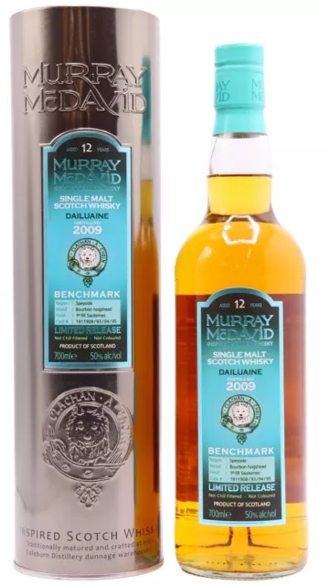 Dailuaine - Murray McDavid - Benchmark 2009 12 year old Whisky 70cl