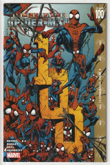 Ultimate Spider-Man #100 - Marvel 2006 - Cover by Mark Bagley [Clone Saga Pt 4]