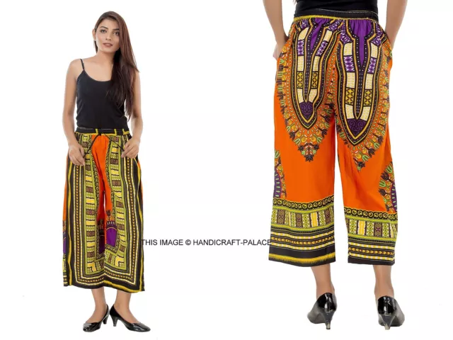 Hose mit Weitem Bein Afrikanische Dashiki Hose Tribal Vintage Lockere Hose Harem