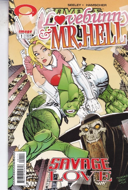 Image Comics  Lovebunny & Mr Hell Savage Love #1 2003 Fast P&P Same Day Dispatch