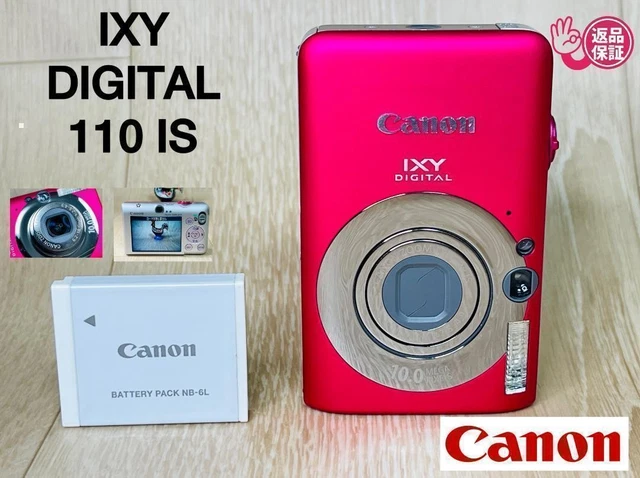 【希少】Canon IXY DIGITAL110 IS Canon IXY DIGITAL 110 IS compact digital camera orange