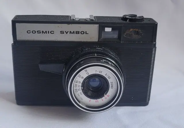 Vintage USSR COSMIC SYMBOL Lomo  camera 35mm Lomography TESTED/WORKING