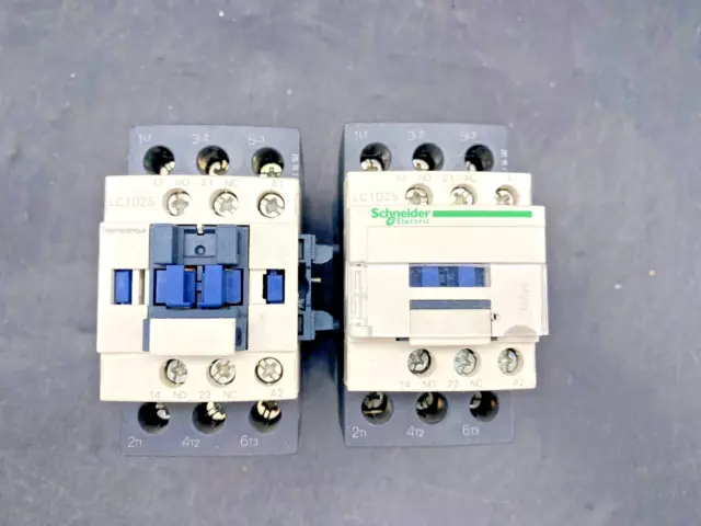 Lot De 2 Schneider Electric Lc1D25 Contactor