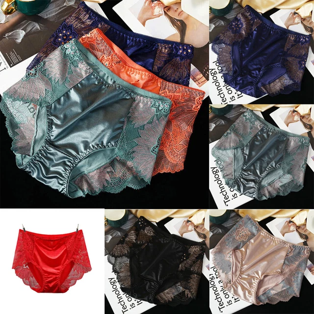 Mutandine Perizoma In Raso E Pizzo - Donna, Design Sexy Con Fiocco