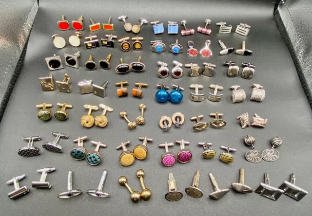 Cufflinks, Cufflinks, and More Cuffinks! 42 pairs! Buy More & Save More DISCOUNT 2