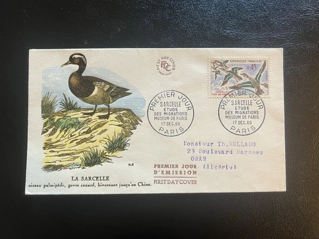 Carte Premier Jour FDC – Fontainebleau 1951 – Oblitération Illustrée, Enveloppe Croix-Rouge